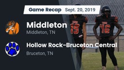 Recap: Middleton  vs. Hollow Rock-Bruceton Central  2019