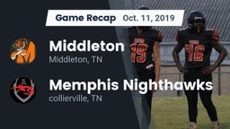 Recap: Middleton  vs. Memphis Nighthawks 2019