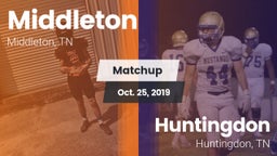 Matchup: Middleton vs. Huntingdon  2019