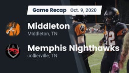 Recap: Middleton  vs. Memphis Nighthawks 2020