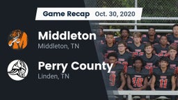 Recap: Middleton  vs. Perry County  2020