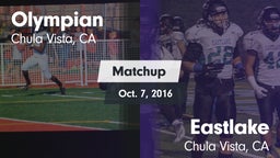 Matchup: Olympian vs. Eastlake  2016