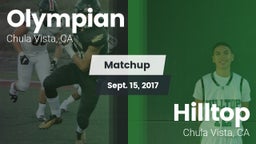 Matchup: Olympian vs. Hilltop  2017
