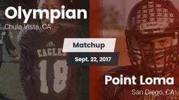 Matchup: Olympian vs. Point Loma  2017