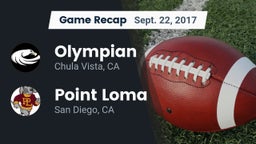 Recap: Olympian  vs. Point Loma  2017