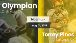 Matchup: Olympian vs. Torrey Pines  2018