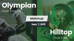 Matchup: Olympian vs. Hilltop  2018