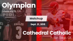 Matchup: Olympian vs. Cathedral Catholic  2018