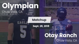 Matchup: Olympian vs. Otay Ranch  2018