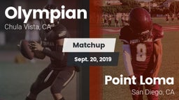Matchup: Olympian vs. Point Loma  2019