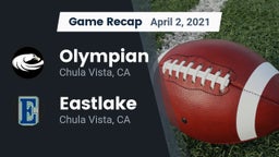 Recap: Olympian  vs. Eastlake  2021