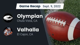 Recap: Olympian  vs. Valhalla  2022