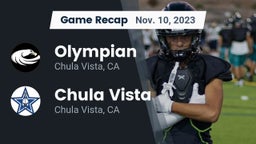 Recap: Olympian  vs. Chula Vista  2023