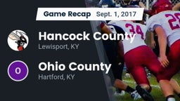 Recap: Hancock County  vs. Ohio County  2017