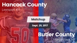 Matchup: Hancock County vs. Butler County  2017