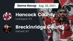 Recap: Hancock County  vs. Breckinridge County  2021