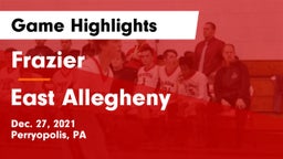 Frazier  vs East Allegheny  Game Highlights - Dec. 27, 2021