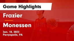Frazier  vs Monessen  Game Highlights - Jan. 18, 2022