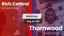 Matchup: Rich Central vs. Thornwood  2017