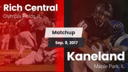 Matchup: Rich Central vs. Kaneland  2017