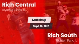 Matchup: Rich Central vs. Rich South  2017