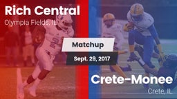 Matchup: Rich Central vs. Crete-Monee  2017