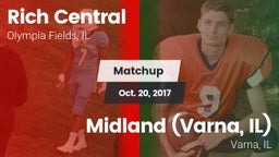 Matchup: Rich Central vs. Midland  (Varna, IL) 2017