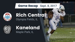 Recap: Rich Central  vs. Kaneland  2017
