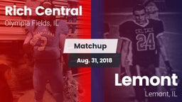 Matchup: Rich Central vs. Lemont  2018