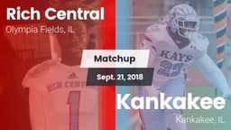 Matchup: Rich Central vs. Kankakee  2018