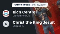 Recap: Rich Central  vs. Christ the King Jesuit 2018