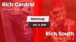 Matchup: Rich Central vs. Rich South  2019