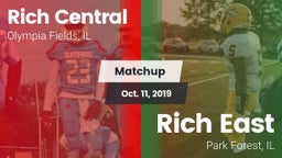 Matchup: Rich Central vs. Rich East  2019