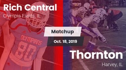 Matchup: Rich Central vs. Thornton  2019