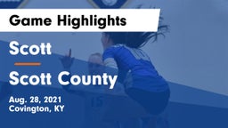Scott  vs Scott County  Game Highlights - Aug. 28, 2021