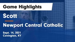 Scott  vs Newport Central Catholic  Game Highlights - Sept. 14, 2021