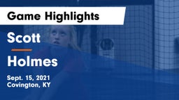 Scott  vs Holmes Game Highlights - Sept. 15, 2021