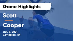 Scott  vs Cooper  Game Highlights - Oct. 5, 2021