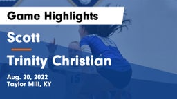 Scott  vs Trinity Christian Game Highlights - Aug. 20, 2022