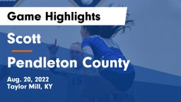 Scott  vs Pendleton County Game Highlights - Aug. 20, 2022