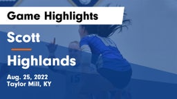 Scott  vs Highlands  Game Highlights - Aug. 25, 2022