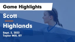 Scott  vs Highlands  Game Highlights - Sept. 2, 2022