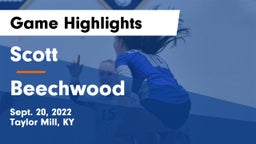 Scott  vs Beechwood  Game Highlights - Sept. 20, 2022