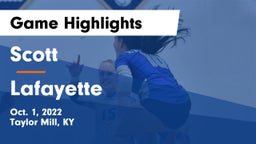 Scott  vs Lafayette Game Highlights - Oct. 1, 2022