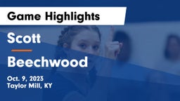Scott  vs Beechwood  Game Highlights - Oct. 9, 2023