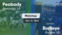 Matchup: Peabody vs. Buckeye  2016
