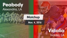 Matchup: Peabody vs. Vidalia  2016