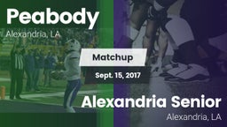 Matchup: Peabody vs. Alexandria Senior  2017