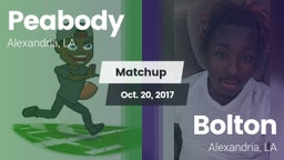 Matchup: Peabody vs. Bolton  2017