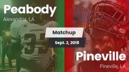 Matchup: Peabody vs. Pineville  2018